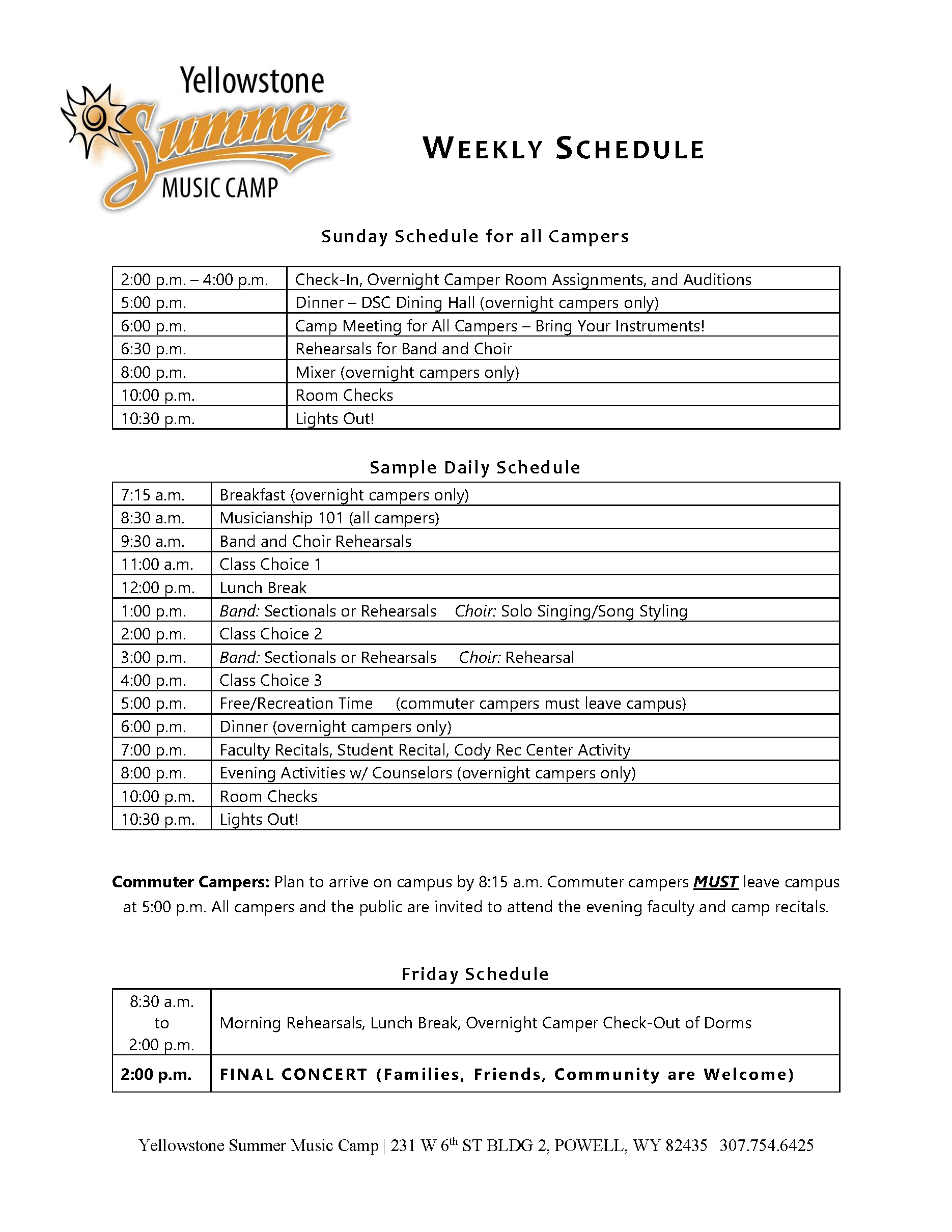 YSMC Sample Daily Schedule_2018